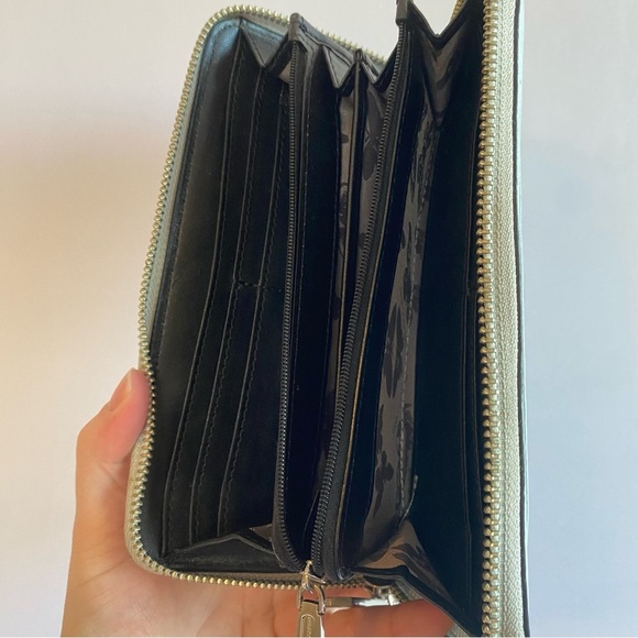 Rebecca Minkoff Blue Continental Wallet‎ Pebbled Leather - Picture 7 of 7